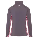 Swing Out Sister Maisy 1/4 Zip Tech Mid Layer Neon Pink & Ultimater Grey