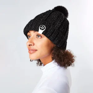 Swing Out Sister Myrrh Ladies Bobble Hat Black Magic