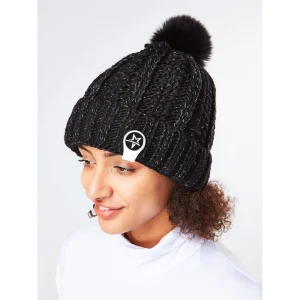 Swing Out Sister Myrrh Ladies Bobble Hat Black Magic