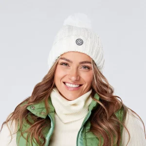 Swing Out Sister Myrrh Ladies Bobble Hat Snow White